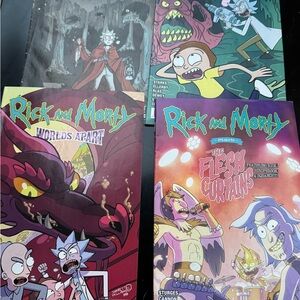 Rick and Morty Comic Book Set